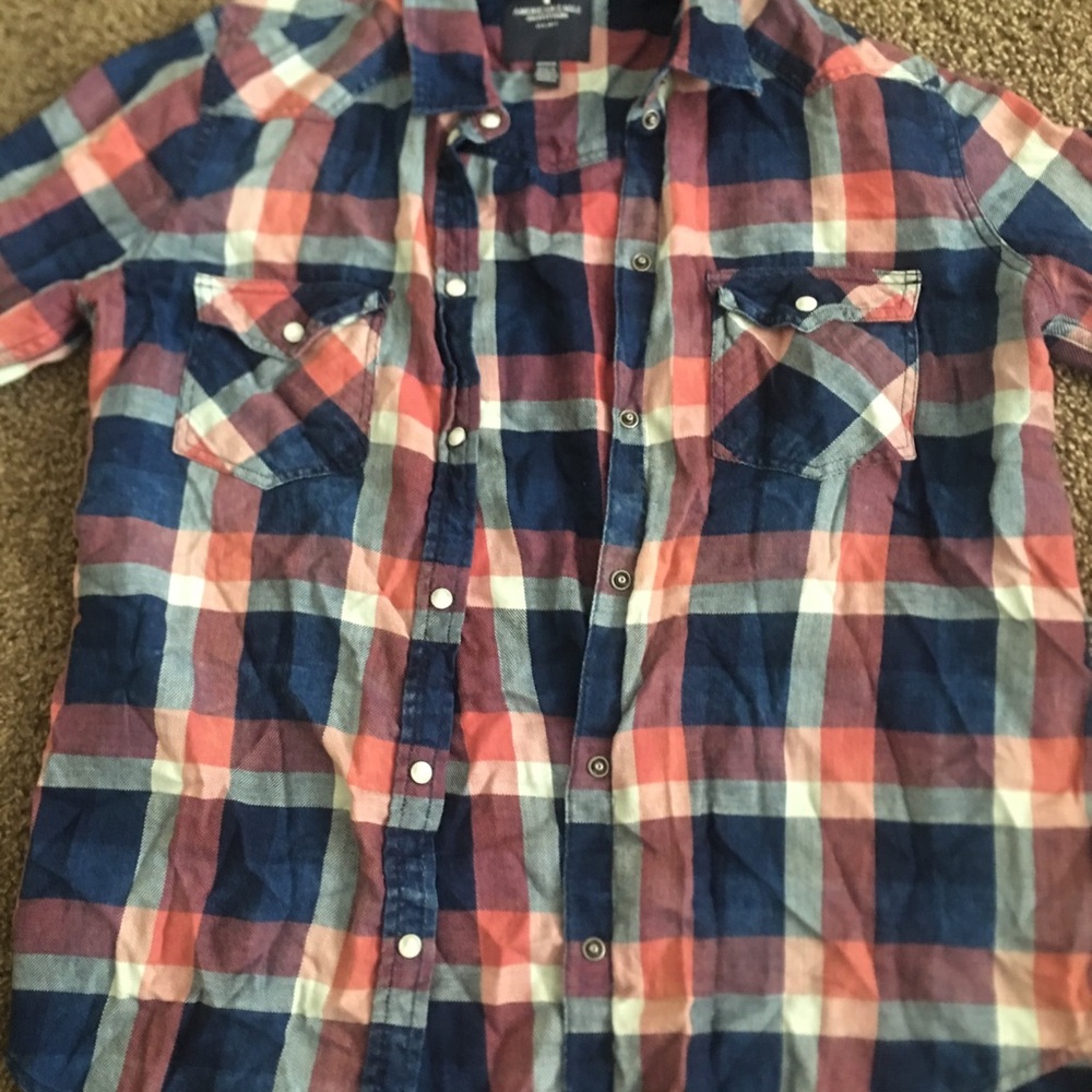 American eagle boyfriend shirt